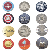 Vente en gros fabricant de pièces de monnaie de défi plaqué or antique émail doux personnalisé de haute qualité pièces de défi personnalisées en or