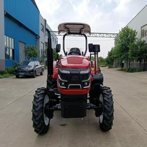 Tracteur avec certification CE, livraison gratuite en promotion, 100 CV, 4 roues motrices, moteur EPA, boîte de vitesses, mini-machinerie agricole - Product Image 1