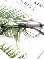 Lunettes de vue tendance pour femmes avec monture ronde en acétate de qualité supérieure et verres PC durables, lunettes confortables
