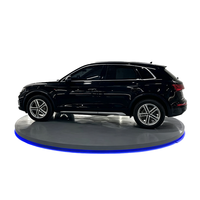 Plateforme tournante pour véhicules de garage domestique, en aluminium et acier, type disque, plateforme rotative automatique