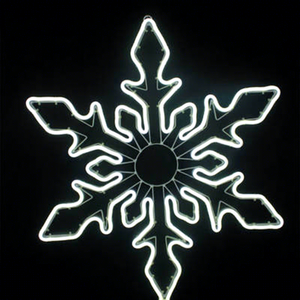 Build an Immersive Christmas Scene with Snowflake LED Motifs for Parks, Gardens and Holiday Attractions - Product Image 1