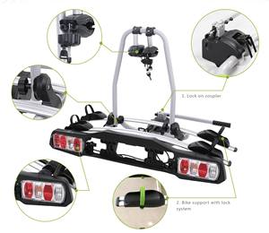 Porte-vélo arrière à 4 roues, expédition rapide, offre spéciale - Product Image 5