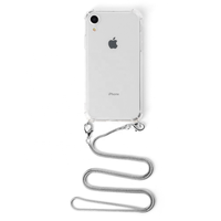 Nouvelle Arrivée Étui de Téléphone Mains Libres en TPU avec Chaîne Serpent pour iPhone 16/15/17 Pro Max, Compatible Charge Sans Fil et Antichoc