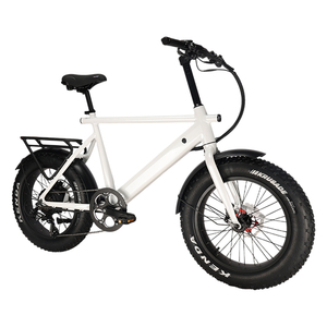 Vélo électrique pliable à pneus larges de 20 pouces, 20x4.0, en alliage de magnésium, 500W, couple élevé, tout-terrain, fabrication OEM - Product Image 3