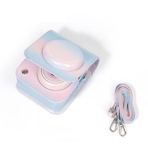 Bolsa de cuero de PU con protección de cámara de cielo estrellado colorido para Fujifilm <span class=keywords><strong>Instax</strong></span> <span class=keywords><strong>Mini</strong></span> 12 funda protectora - Product Image 3