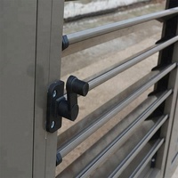 Poignées de profil de fenêtre en aluminium, taille personnalisée, lot de pièces