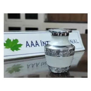 Lowest Price Highest Selling 100% Aluminum Metal Material Keepsake Cremation Urns for Genuine Wholesale Buyers