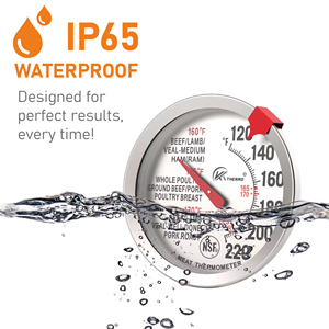 Bimetal Stainless Steel Kitchen <strong>Thermometer</strong> <strong>Oven</strong> <strong>Safe</strong> BBQ Poultry Probe for Temperature Measurement Scale Type - Product Image 6