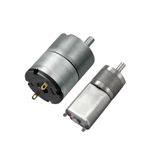 Permanent Magnet Dc Motor 12v Electric 33mm Gearbox Motor 24v 520 Motor With Encoder