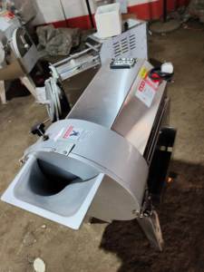 เครื่องหั่นผักอัตโนมัติ เครื่องสับผักอเนกประสงค์ เครื่องตัดอาหาร เครื่องหั่นมันฝรั่งทอด - Product Image 5