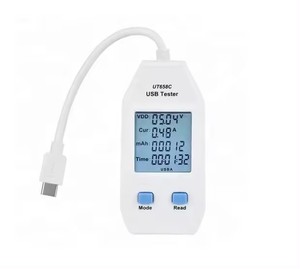 Testeur USB UNI-T UT658C 4-24VDC 0,05-3A Type-A/0,05-5A Type-C 0-99999mAh IP55 - Product Image 2
