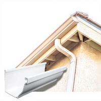 Système de drainage de toit moderne en PVC plastique anti-corrosion avec garantie de 50 ans, fabricant Sangobuild Zhejiang