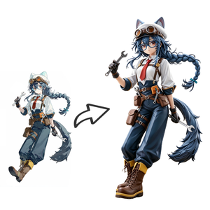 Figurine de collection personnalisée en résine ABS et PVC écologique, style sorcière fantastique, <span class=keywords><strong>pour</strong></span> fans d'anime et collectionneurs de jouets - Vente en gros - Product Image 1