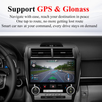 Lecteur DVD de voiture Android Penhui Smart Series pour Toyota Camry 7 XV 50 2012 - 2014 ÉDITION US Radio GPS DSP Navigation