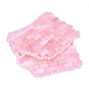 Herramientas para el cuidado de la piel Quartzl, máscara para los ojos para mujeres, máscara facial de Jade, máscara de hoja, Etiqueta Privada, venta al por mayor coreana, Rosa natural para mujer - Product Image 4