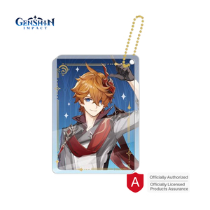 Producto de tendencia 2025 <span class=keywords><strong>Genshin</strong></span> <span class=keywords><strong>Impact</strong></span>, proveedor de Anime con licencia oficial, llavero acrílico, llavero acrílico <span class=keywords><strong>Genshin</strong></span> Tartaglia - Product Image 1