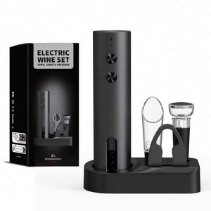 ที่เปิดขวดไวน์ไฟฟ้าแบบชาร์จได้ ที่เปิดขวดไวน์ไฟฟ้าสำหรับเป็นของขวัญ - Product Image 1