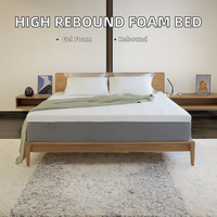 Fabrik-Großhandel Moderne Hochelastische Schaumstoffmatratze Langlebiger Gel-Memory-Foam-Topper für Villen und Wohnmöbel