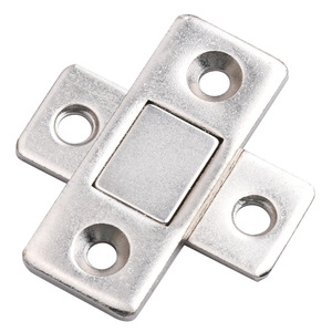 Loquet de porte magnétique invisible en acier inoxydable 201, ultra fin, avec aimant puissant pour portes d'armoires - Product Image 5