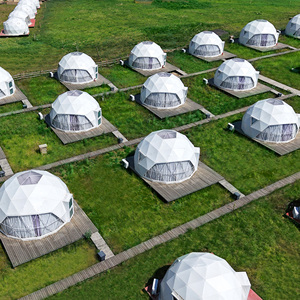 Tenda a Cupola di Lusso in PVC per <span class=keywords><strong>Glamping</strong></span> all'Aperto, Impermeabile, per Campeggio e Hotel, Stile Moderno per Eventi - Product Image 2
