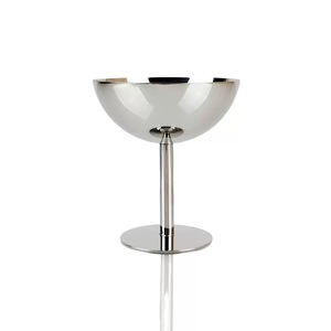 2025 nueva llegada respetuoso con el medio ambiente al por mayor de acero inoxidable Parfait tazas taza Copa cuencos de helado para flautas Drinkware Catering - Product Image 1