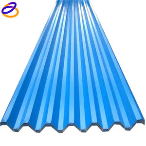 Tôles de toiture en métal ondulé prélaqué Baowu conformes à la norme ASTM, revêtement couleur PPGI, dureté moyenne Z41-Z60, épaisseur 0,12-2 mm - Product Image 2