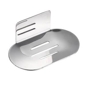 Support mural moderne pour savon en acier inoxydable 304, sans perçage, sans clou, étanche, pour salle de bain - Product Image 2