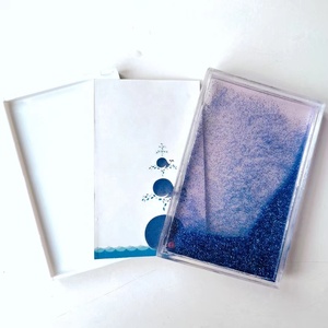 Chất lượng cao 2x3 inch rõ ràng Nhựa Khung Ảnh Nam châm hình ảnh hộp chèn với tùy chỉnh long lanh thiết kế cho sử dụng cá nhân - Product Image 4