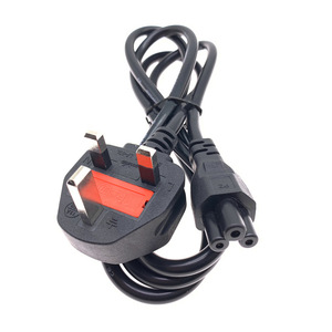 UK Plug <strong>Power</strong> Cord British Main C5 Cloverleaf AC <strong>Power</strong> Supply Lead Extension <strong>Cable</strong> 1.5m <strong>for</strong> Notebook Laptop Computer <strong>LG</strong> <strong>TV</strong> - Product Image 3