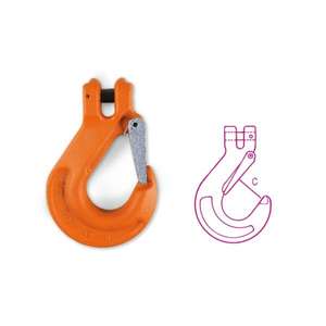 BETA - 080600111 ROBUR-Crochets de chaîne à chape, acier allié à haute résistance-EAN 8014230748108 ELEMENTS POUR FIXATION - Product Image 2