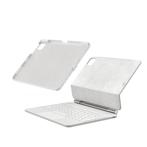 F93 PU+ABS Detachable Protective Cover Magic <b>Keyboard</b> with Trackpad Auto Wake Sleep for iPad Pro 11, iPad Air, iPad 10/11 - Product Image 1