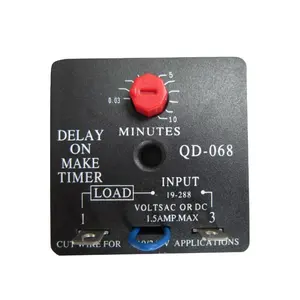 Temporizador de 10 minutos, temporizador de atraso, QD-068 de alta qualidade, interruptor de atraso