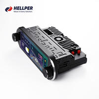 Lecteur multimédia automobile Hellpe T100 Classic Android 13 avec écran 12,1 pouces, double bouton, CarPlay sans fil, Android Auto, GPS, aide au stationnement, MP3