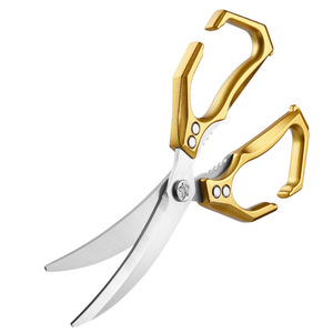 Heavy Duty <b>Kitchen</b> Shears Stainless Steel Multi Functional Bone Fish Food Barbecue <b>Scissors</b> For Cooking And Prep - Product Image 5