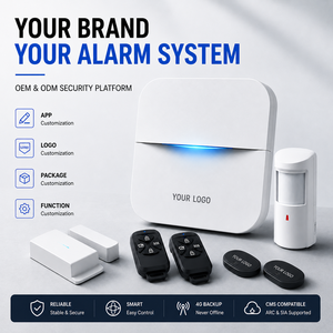 Système d'<span class=keywords><strong>alarme</strong></span> intelligent OEM ODM WiFi 4G GSM ABS pour les entreprises de <span class=keywords><strong>sécurité</strong></span> avec contrôle RFID et application - Product Image 5