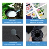 Alfombrilla de Ratón con Atajos de Teclado en Inglés, Certificada por BSCI, Diseño de Anime Antideslizante, para Word/Excel/PowerPoint, en Stock