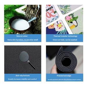 Alfombrilla <span class=keywords><strong>de</strong></span> Ratón con Atajos <span class=keywords><strong>de</strong></span> Teclado en Inglés, Certificada por BSCI, Diseño <span class=keywords><strong>de</strong></span> Anime Antideslizante, para <span class=keywords><strong>Word</strong></span>/Excel/<span class=keywords><strong>PowerPoint</strong></span>, en Stock - Product Image 3