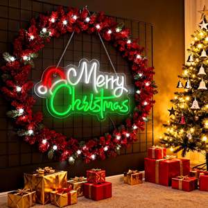 Insegna al Neon Commerciale 3D con Specchio <span class=keywords><strong>Infinito</strong></span>, Pupazzo di Neve Natalizio, Luci LED al Neon per Negozi <span class=keywords><strong>e</strong></span> Feste, Insegne Creative con Trasformatore - Product Image 2