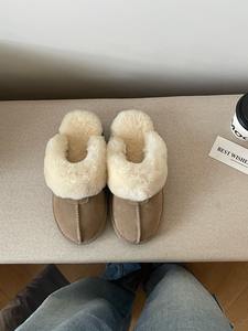 Botas Clásicas de Invierno con Logo de Marca, Botines de Diseñador, Pantuflas de Lana y Piel de Oveja de Lujo para Mujer, Botas para Hombre - Product Image 6