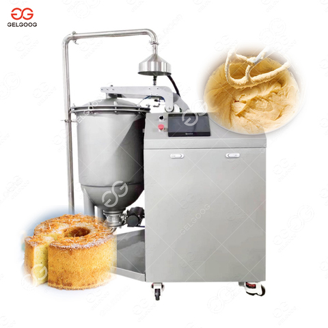 A Continues Manufacturing Whipped Cream Aeration Machine Continuous Cake Dough Mixer Aerator System for Cream