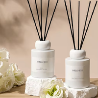 Diffuseur de parfum à roseaux LOLOTA, aromathérapie sans feu, fabrication sur mesure ODM OEM, céramique, entièrement naturel, végétalien, huiles essentielles, cadeau aromatique