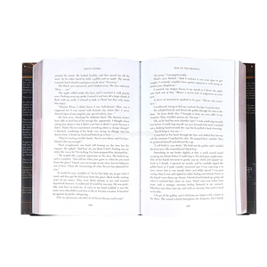 Trung Quốc in ấn nhà máy tùy chỉnh hardback Thất Bại phun cạnh cuốn sách vải bìa cuốn sách in ấn với bụi Áo khoác - Product Image 4