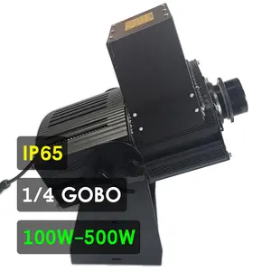 IP65 LED כרישה Zoon 200 ואט 3200K Gobo מקרן 200 300 400 500 W סוג Gobo מקרן מותאם אישית לוגו עיצוב