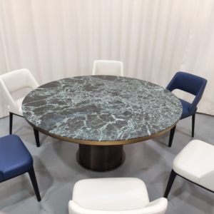 Elegante y Práctica Mesa de Comedor Rectangular de Madera Maciza de Tamaño Mediano para Uso en Hoteles y Oficinas, Diseño Moderno Minimalista, Personalizable OEM - Product Image 6
