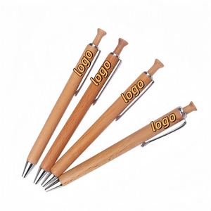 High Quality Bamboo <b>Pen</b>-Custom Laser Logo Promotion Gift Black/Blue Ink Eco-Friendly Office & School <b>Pen</b> - Product Image 2