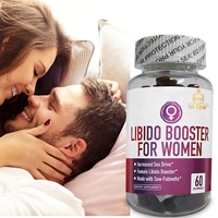 Booster de libido pour femmes Gummies Vegan à base de pectine Gummy Prévenir la perte de cheveux Supplément à base de plantes