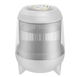 مرذاذ عطري للاستخدام المنزلي 3.5 لتر بفتحات رش مزدوجة لتنقية الهواء بالموجات فوق الصوتية مرطب عطري مع ضوء LED