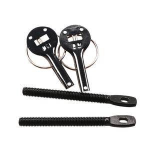 Car <b>Engine</b> <b>Hood</b> Lock Kit Red Metal Replacement Parts for Repair and Upgrade Automotive Accessories - Product Image 2