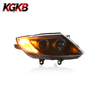 Ensemble de phares LED KGKB pour BMW Z4 E85 2003-2008 2.5i 3.0i, mise à niveau Angel Eyes Bi-LED Projecteur Haute Luminosité Plug and Play