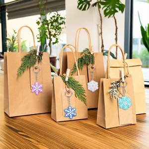 Wholesale 2026 New Arrival 2D Cartoon PVC Rubber <strong>Key</strong> Chains <strong>Snowflake</strong> Bling <strong>Key</strong> Chains <strong>Key</strong> Rings Accessories Promotion Sale Gift - Product Image 2